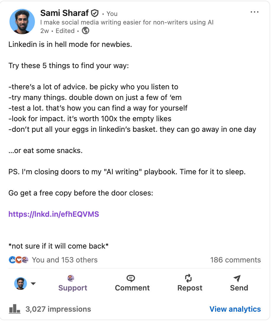 How the Short Form Writer helped me write