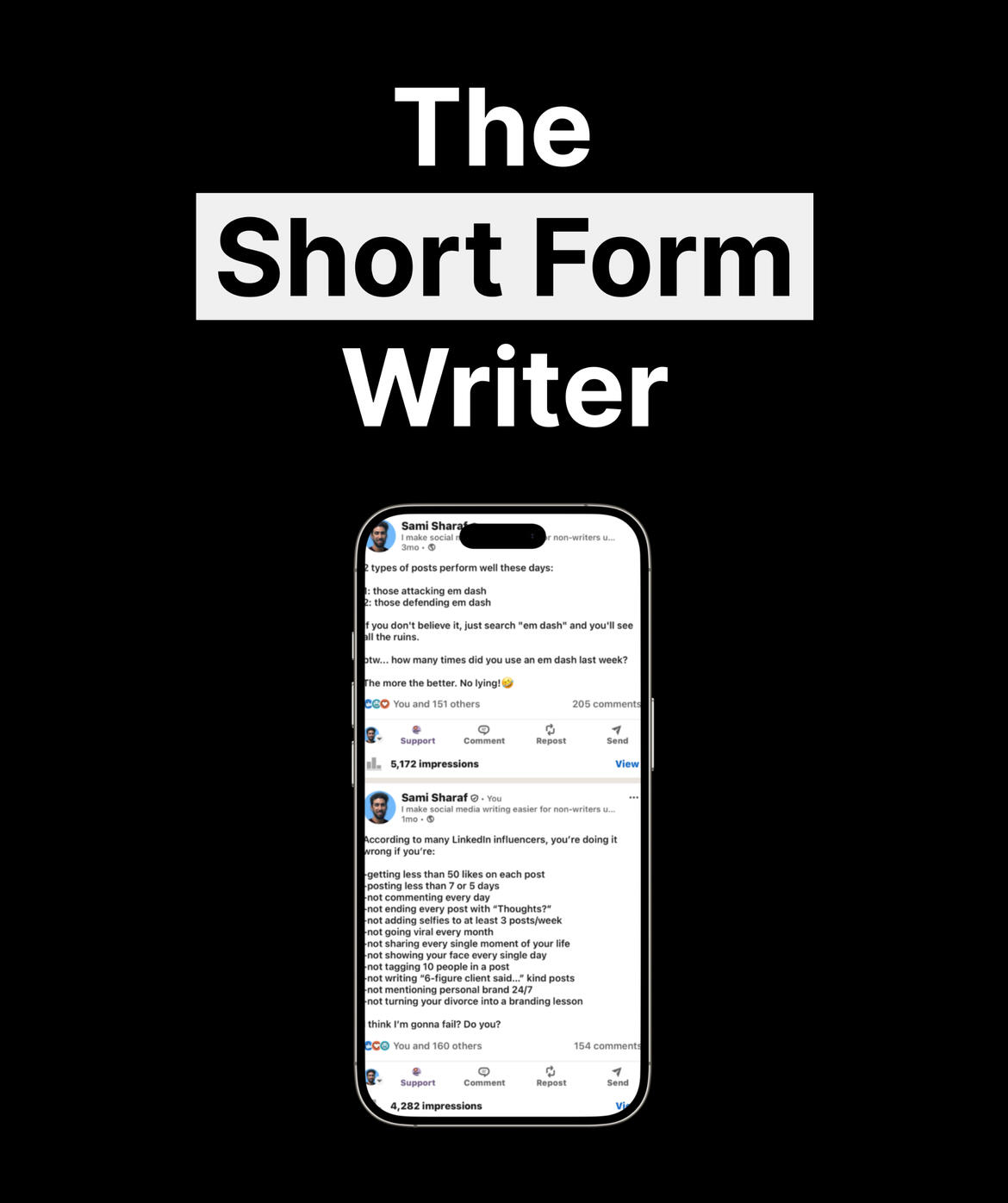The Short Form Writer Course (for all your social media short writing) the short form writer